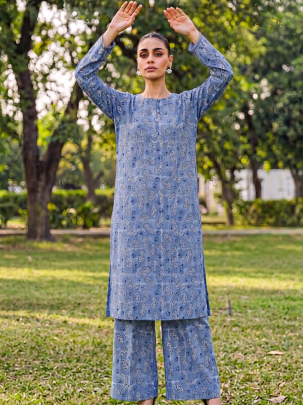 Timeless Blossom 2PC Lawn Suit