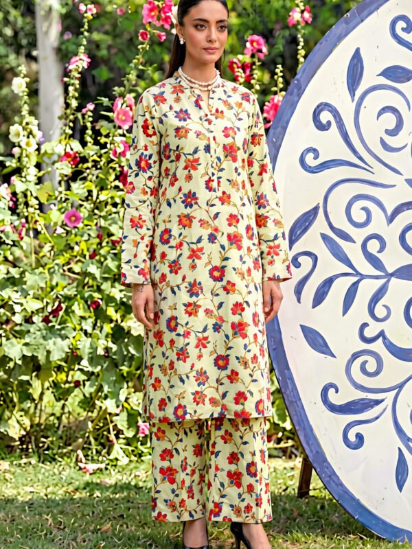 Classic Bloom Digital Printed Lawn Wear