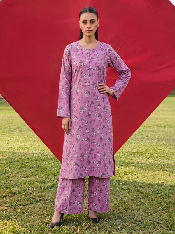 Premium Floral Fusion Lawn 2PC