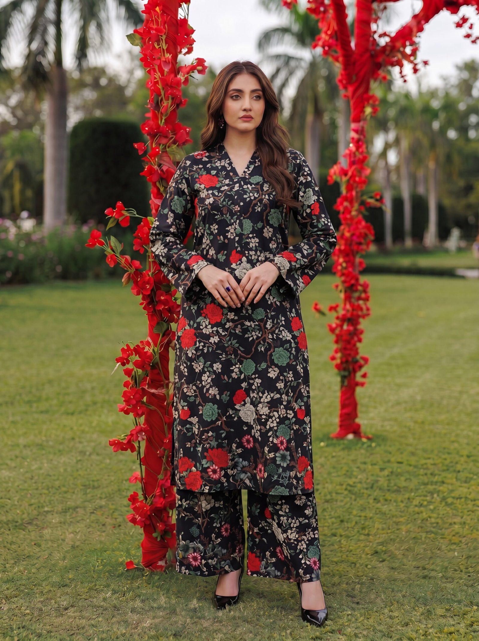 Elite Digital Printed Lawn Suit Elite Digital Printed Lawn Suit