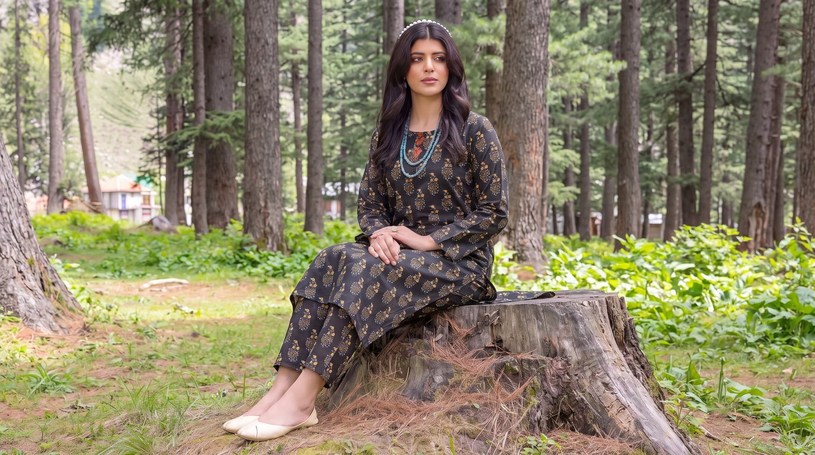Sapphire Petal Lawn Suit Sapphire Petal Lawn Suit - Image 3