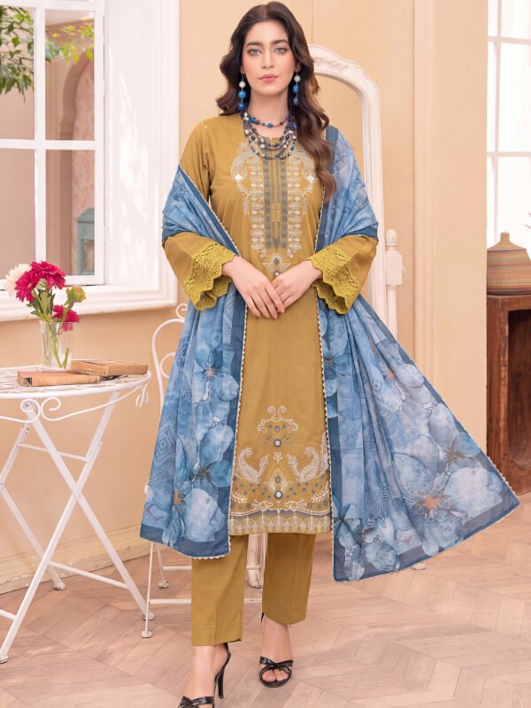 Serene Elegance 3 Piece Suit